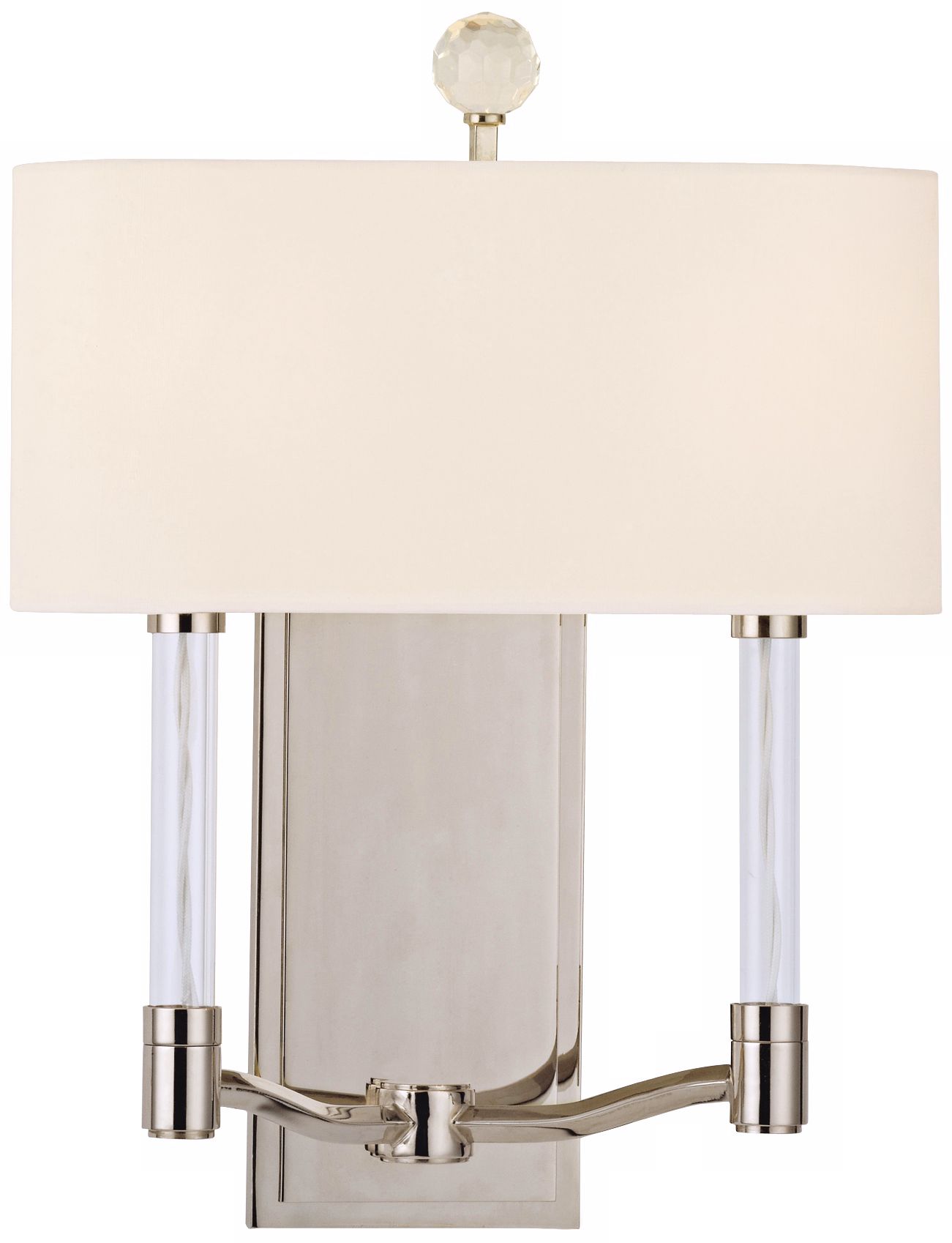 Waterloo 16" High 2-Light Polished Nickel Wall Sconce