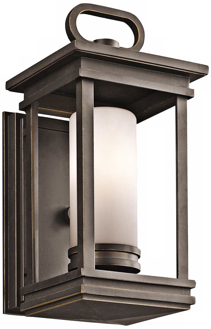 Kichler South Hope 11 3/4" High Bronze Outdoor Wall Light