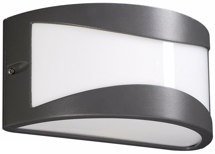 Baco 10" Wide Bronze and Acrylic Outdoor Wall Light