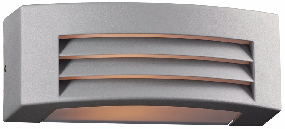 Luciano 11 1/2" Wide Silver Outdoor Wall Light