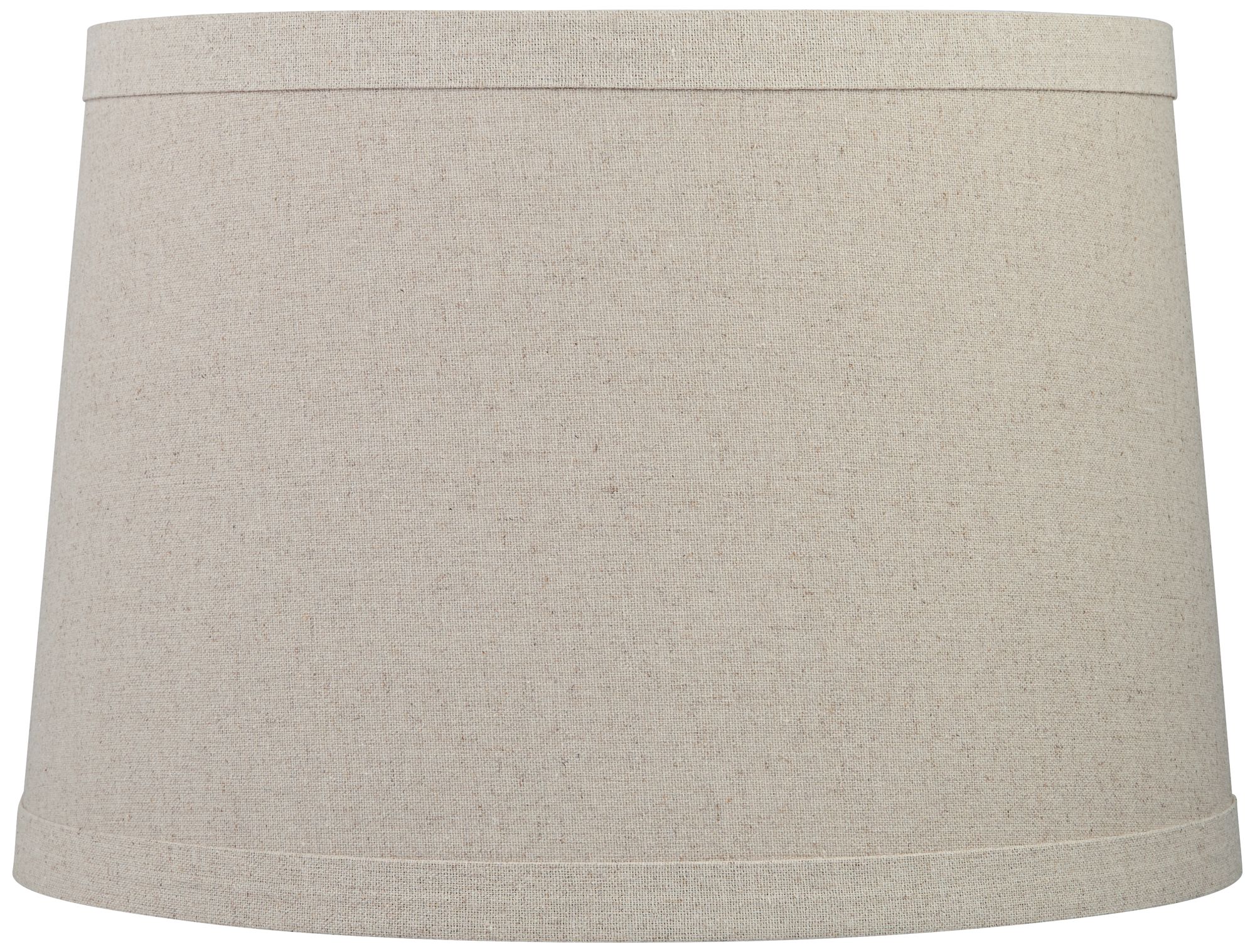 Burlap Drum Lamp Shade 14x16x11 (Spider)