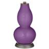 Passionate Purple Double Gourd Table Lamp