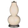 Steamed Milk Sheer Double Shade Double Gourd Table Lamp