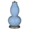 Placid Blue Double Gourd Table Lamp