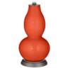 Daredevil Linen Drum Shade Double Gourd Table Lamp