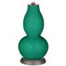 Leaf Green Double Gourd Table Lamp by Color Plus